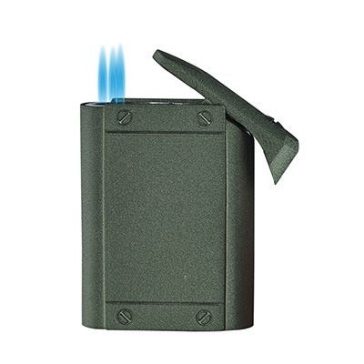 Visol Olympus Triple Torch Flame Cigar Lighter - Green