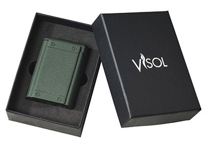 Visol Olympus Triple Torch Flame Cigar Lighter - Green