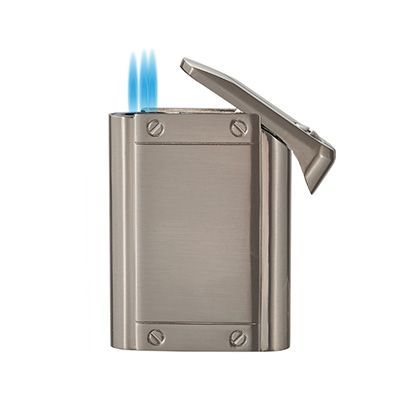 Visol Olympus Triple Torch Flame Cigar Lighter - Gunmetal Visol Olympus Triple Torch Flame Cigar Lighter - Gunmetal