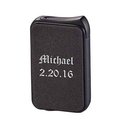 Visol Prague Single Torch Flame Cigar Lighter - Black Visol Prague Single Torch Flame Cigar Lighter - Black