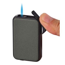 Visol Prague Single Torch Flame Cigar Lighter - Green Visol Prague Single Torch Flame Cigar Lighter - Green