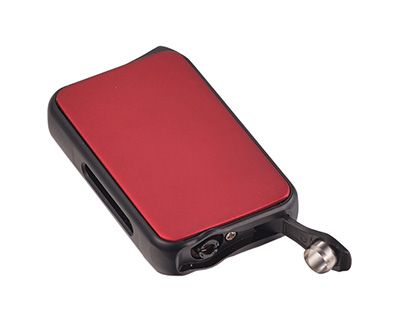 Visol Prague Single Torch Flame Cigar Lighter - Red