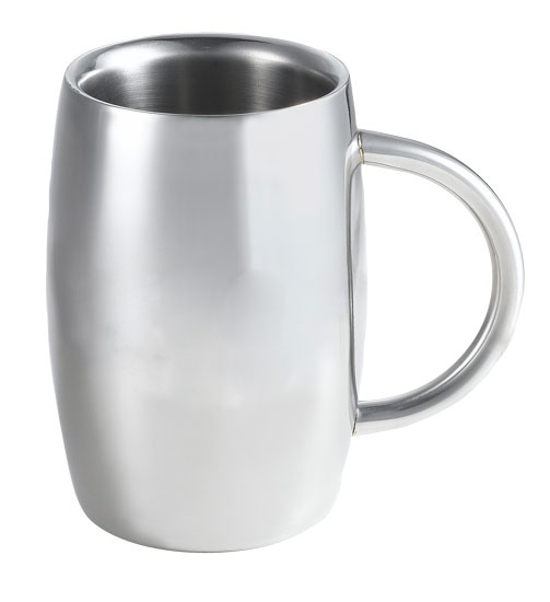 Visol Emerald 14 oz Double Walled Stainless Steel Beer Mug