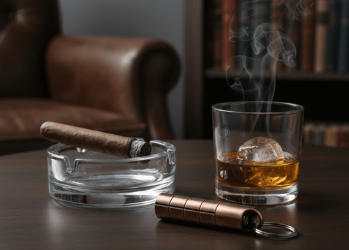 Visol Punch Key Ring - Double Cigar Punch