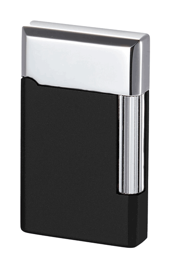 Visol Pyxis Matte Black Flint Lighter