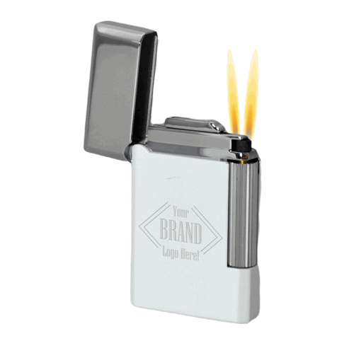 Visol Pyxis White Flint Lighter