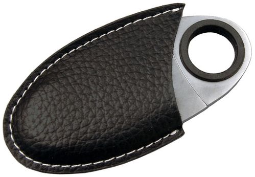 Visol Blade Protector Black Leatherette Cigar Cutter Pouch
