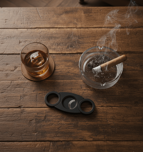 Visol Retail Package - Baikal Double Guillotine Cigar Cutter - 24 count