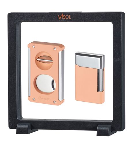Visol Salmon Trident & Pyxis Floating Gift Set