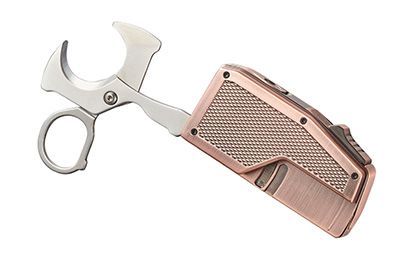 Visol Sierra Dual Torch Flame Cigar Lighter with Multi-Tool Cigar Accessories - Bronze