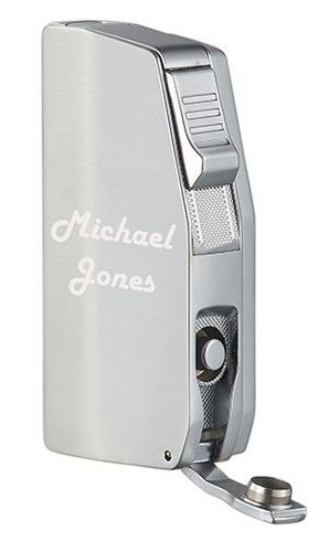 Visol Sierra Dual Torch Flame Cigar Lighter with Multi-Tool Cigar Accessories - Silver