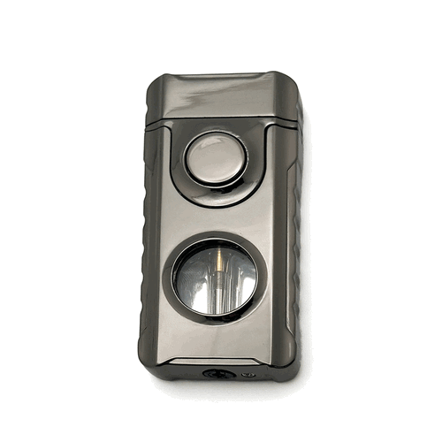 Visol Stinger Soft Flame and Torch Flame Flint Lighter - Gunmetal
