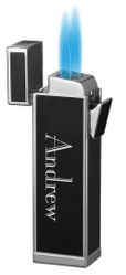Visol Timeless Black Dual Torch Flame Cigar Lighter