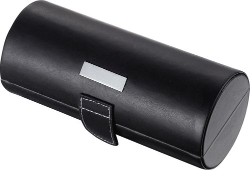 Visol Venture Black Leather Drinking Travel Gift Set