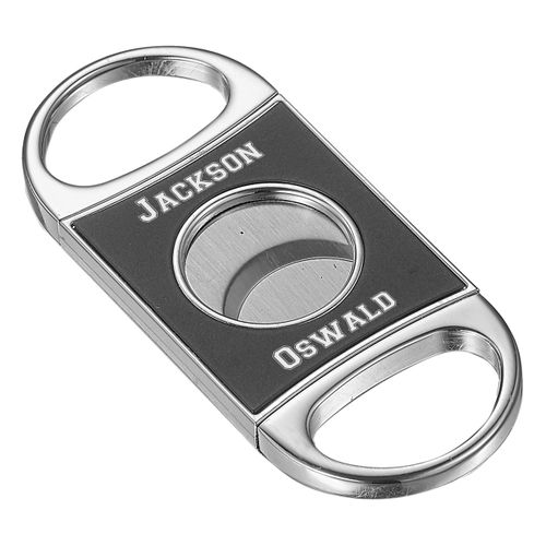 Visol Vincent Gunmetal Double Guillotine Cigar Cutter