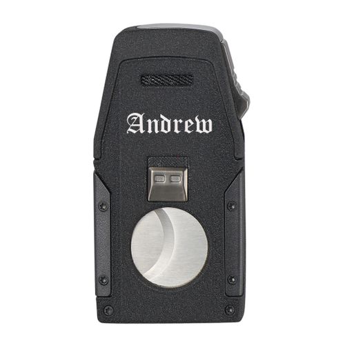 Visol Viper Dual Torch Flame Cigar Lighter - Black