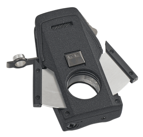 Visol Viper Dual Torch Flame Cigar Lighter - Black