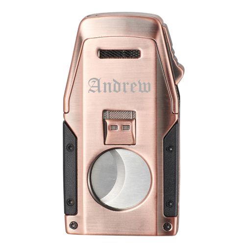 Visol Viper Dual Torch Flame Cigar Lighter - Bronze