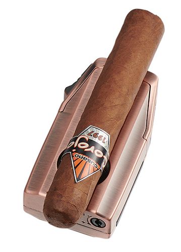 Visol Viper Dual Torch Flame Cigar Lighter - Bronze