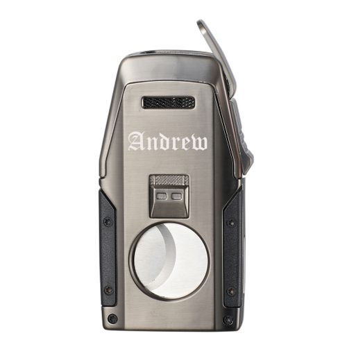 Visol Viper Dual Torch Flame Cigar Lighter - Gunmetal