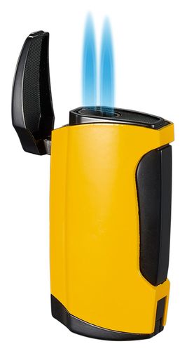Visol Wilson Yellow Dual Torch Flame Cigar Lighter