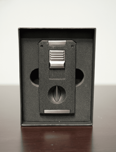 Visol Zurich Dual Torch Flame Cigar Lighter - Black