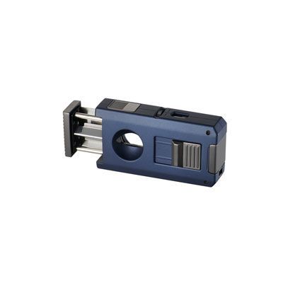Visol Zurich Dual Torch Flame Cigar Lighter - Blue Visol Zurich Dual Torch Flame Cigar Lighter - Blue