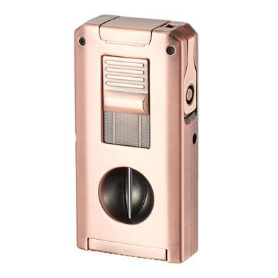 Visol Zurich Dual Torch Flame Cigar Lighter - Bronze Visol Zurich Dual Torch Flame Cigar Lighter - Bronze