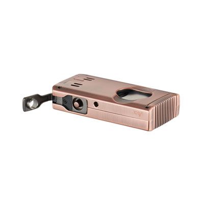 Visol Zurich Dual Torch Flame Cigar Lighter - Bronze Visol Zurich Dual Torch Flame Cigar Lighter - Bronze