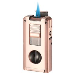 Visol Zurich Dual Torch Flame Cigar Lighter - Bronze