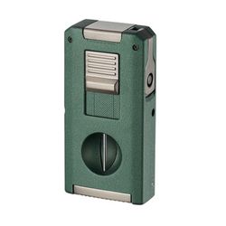 Visol Zurich Dual Torch Flame Cigar Lighter - Green Visol Zurich Dual Torch Flame Cigar Lighter - Green