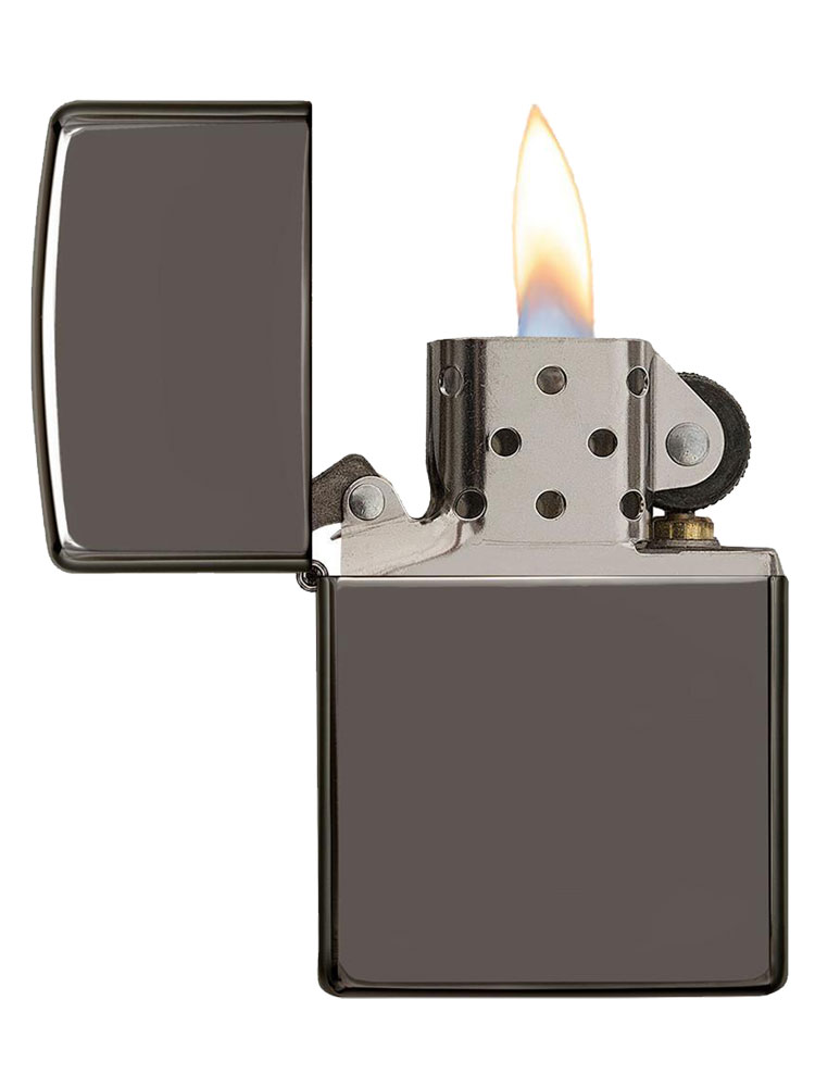 Zippo Lighter and Empty Single Torch Buante Insert Gift Set