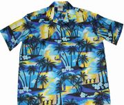 Cotton & Polyester Hawaiian Shirts<br>Click here 