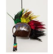 Large Coconut Shell Hawaiian Ikaika (Multi color)
