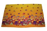Large Pareo Sarong - Yellow Fish