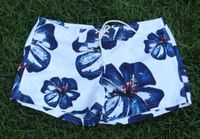 Short-hipster short<br>Blue big flower, size 1, 7, 17
