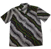 Matching Men's Hawaiian Shirts - Gray Leis