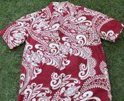Men's Hawaiian shirts<br>Red Flower 5XL