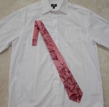 Hawaiian Necktie<br> Pink Flower