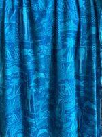 Hawaiian muumuu<br>Blue Flower, S to 2XL
