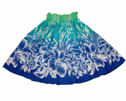 Hawaiian Pa'u hula skirts<br>#3 Blue /Green