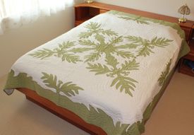 Hawaiian quilt<br>Tropical flower - (sold out)