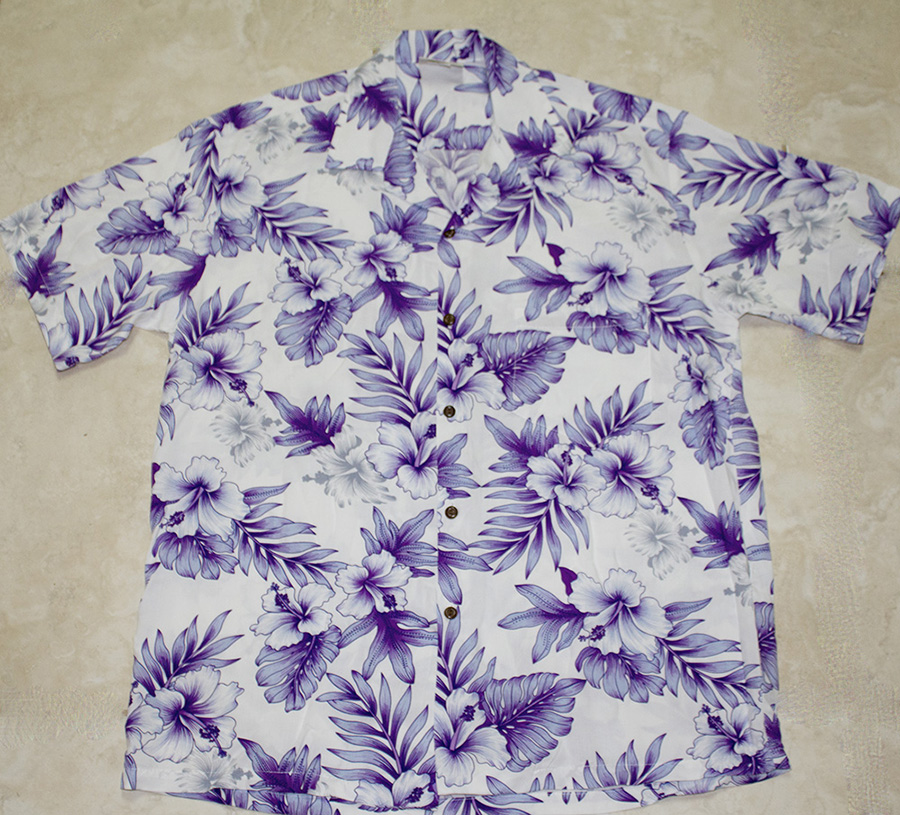 New Era【送料込】HAWAIIAN SHIRT WHITE/PURPLE Amazon.com: P.L.A. Men's Hawaiian Shirt Small Purple