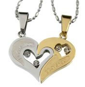 Lovers and couple Matching<br>Pendant Necklace