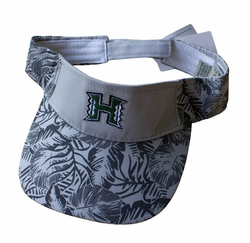 UH Warriors Visor<br>Gray Flower