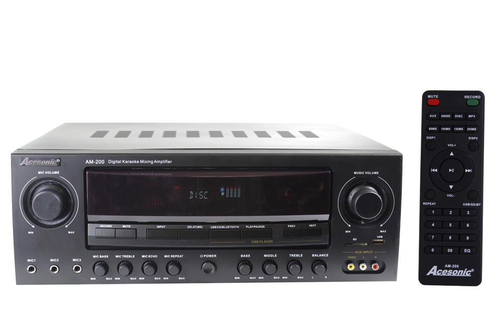 Acesonic KOD6000 Pro Dual Hard Drive Karaoke Player w/ AM200 960W