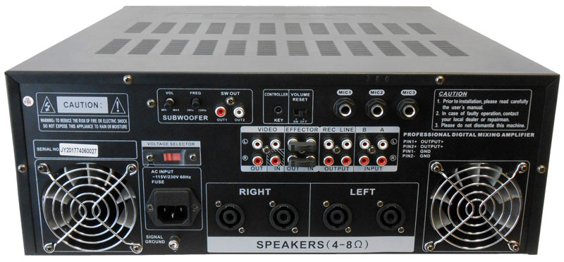 Table De Mixage Karaoké Audio2000 AKJ7150 Avec Echo Numérique - Occasion - Fonctionne