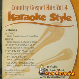 Daywind Karaoke Style CDG #3194 - Country Gospel Hits Vol.4