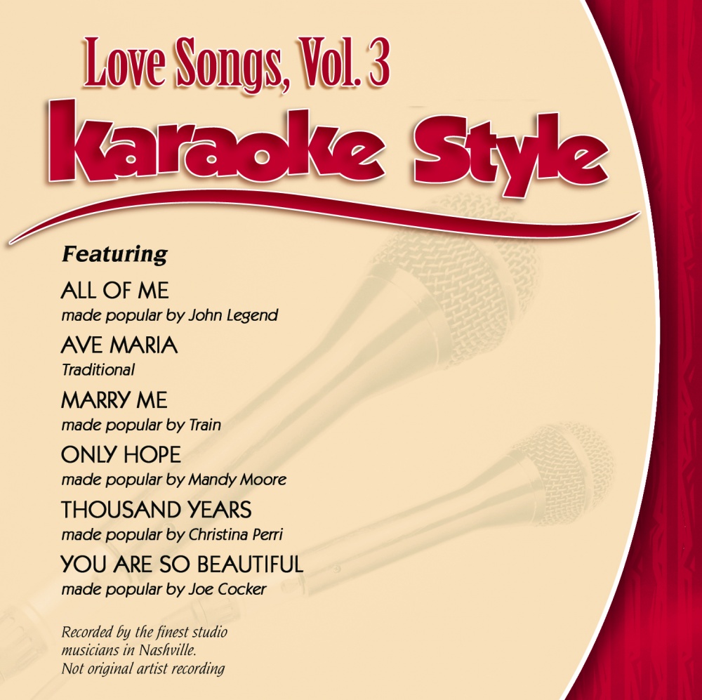 Daywind Karaoke Style CDG #5508 - Love Songs Vol. 3
