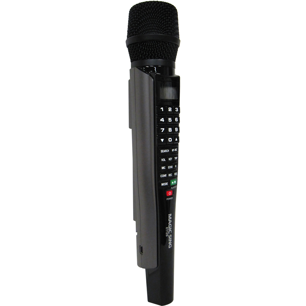 EnterTech MagicSing ET12S Spanish/English Karaoke Microphone
